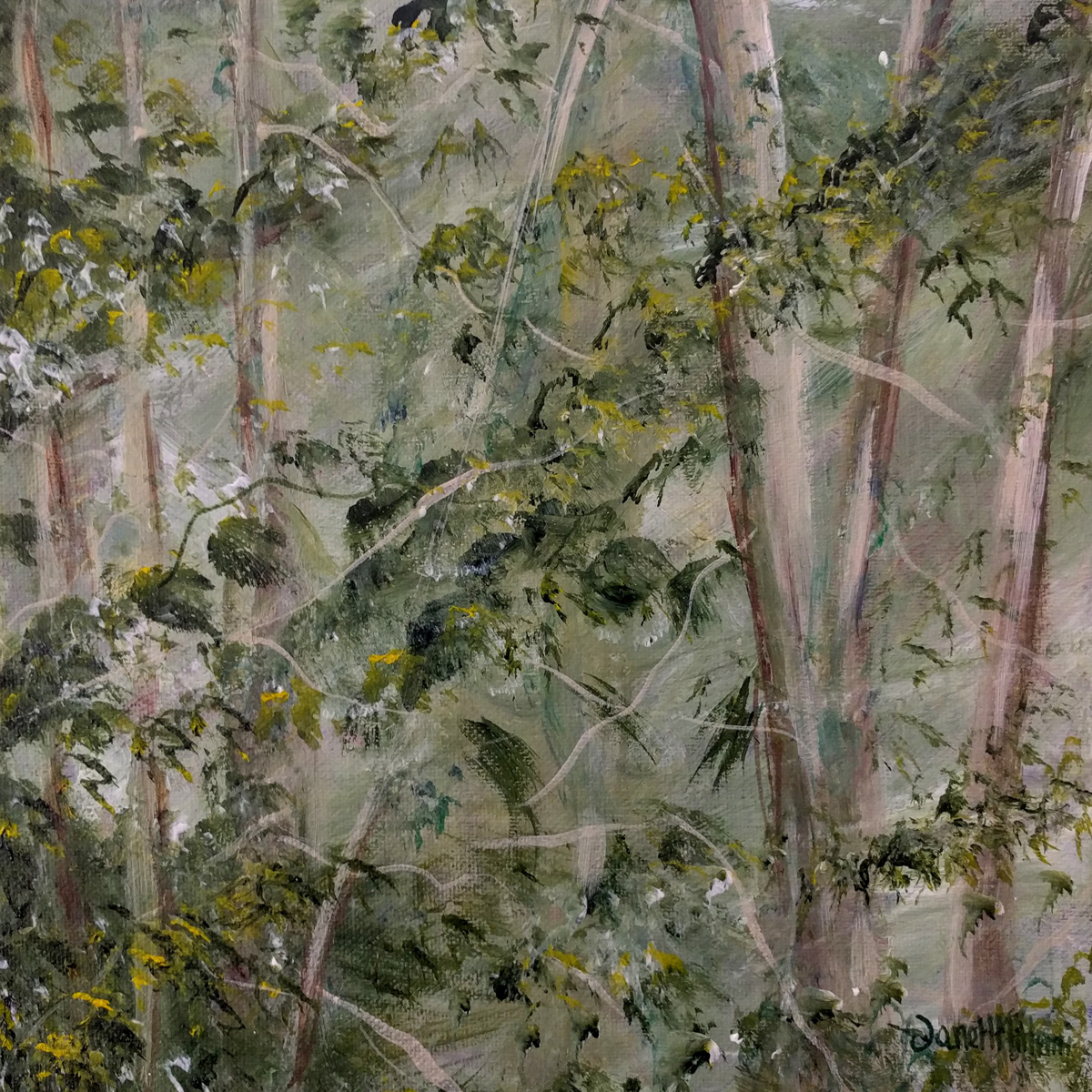 Painting LUSH by Janell Mithani