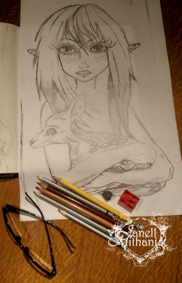 fairyFawnSketch