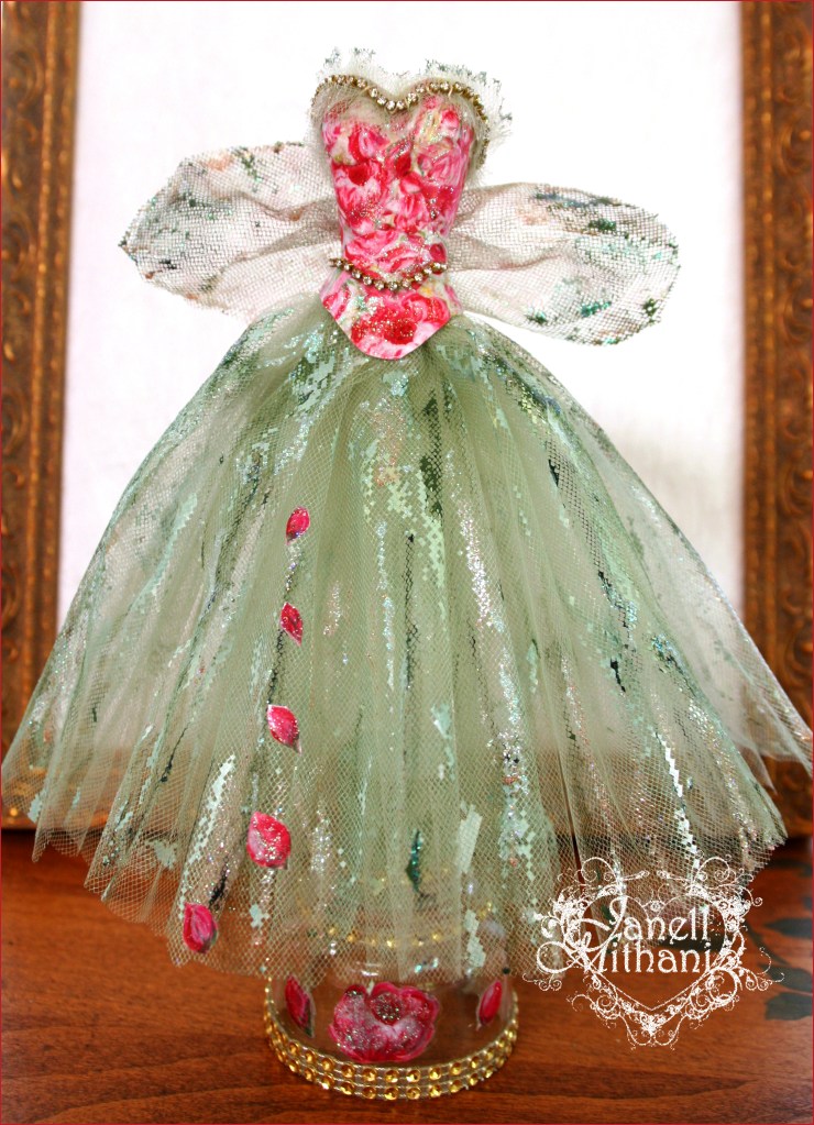 foreverlovemini paper dress by Janell Mithani