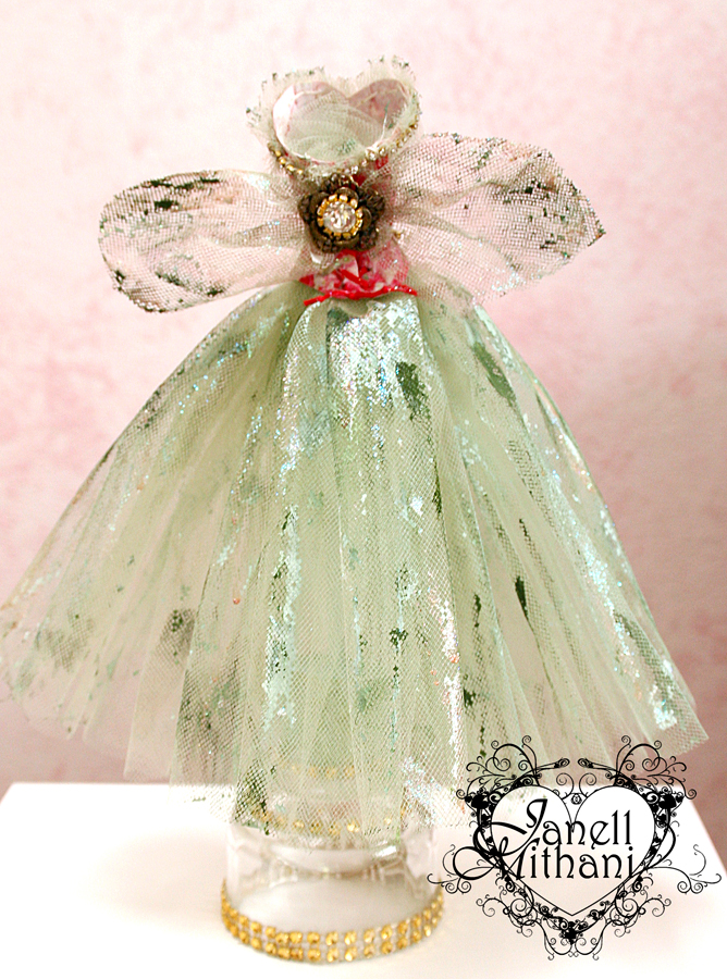 Forever love back view of dress by Janell Mithani