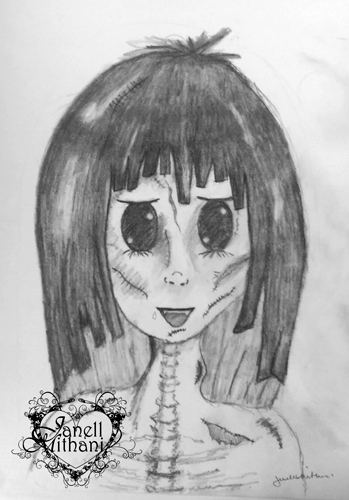 Halloween Manga Girl 